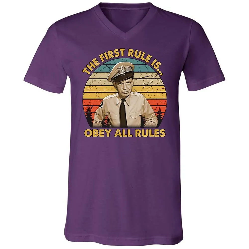 Unisex V-Neck T-Shirt - DD1F3U1Z - Team Purple - 10