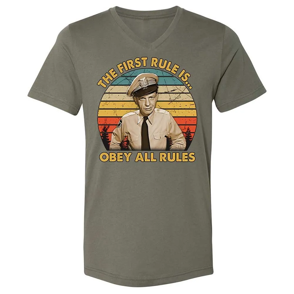Unisex V-Neck T-Shirt - DD1F3U1Z - Military Green - 11