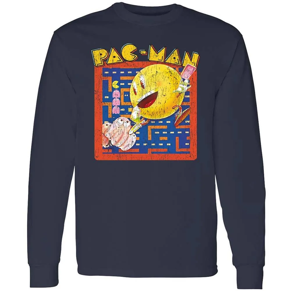 Long Sleeve T-Shirt - C1PC4K6W - Navy - 2