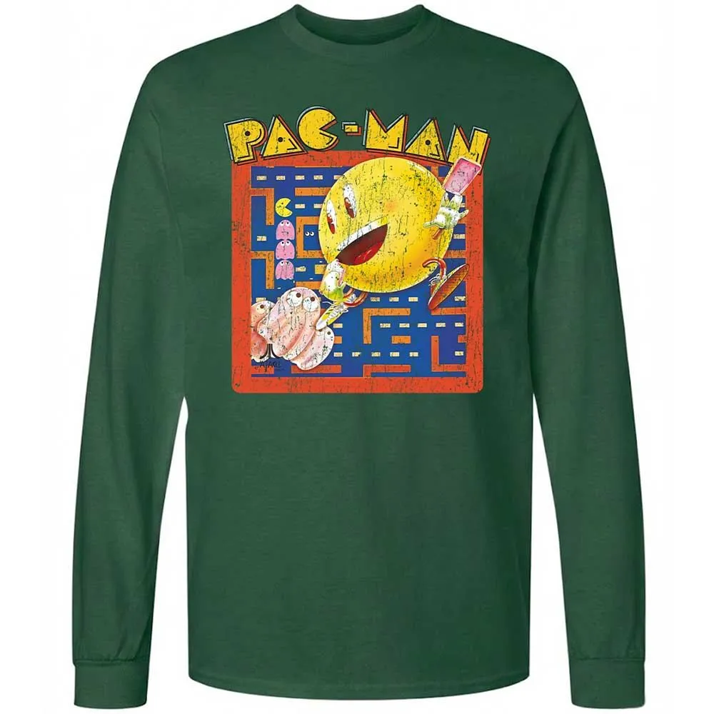 Long Sleeve T-Shirt - C1PC4K6W - Forest Green - 4