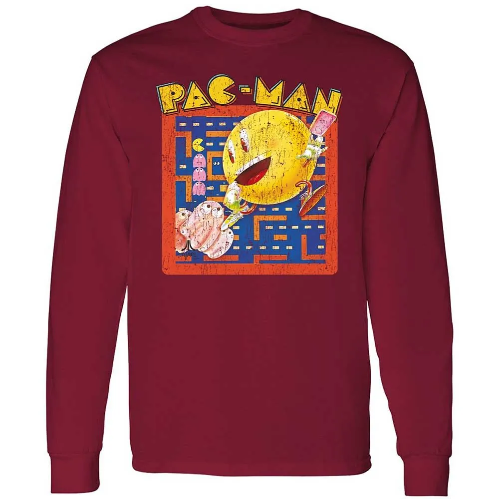Long Sleeve T-Shirt - C1PC4K6W - Cardinal Red - 7