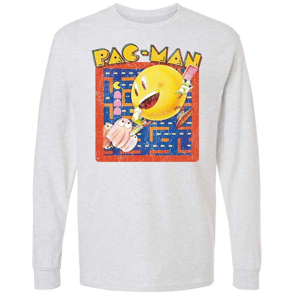 Long Sleeve T-Shirt - C1PC4K6W - Ash - 14