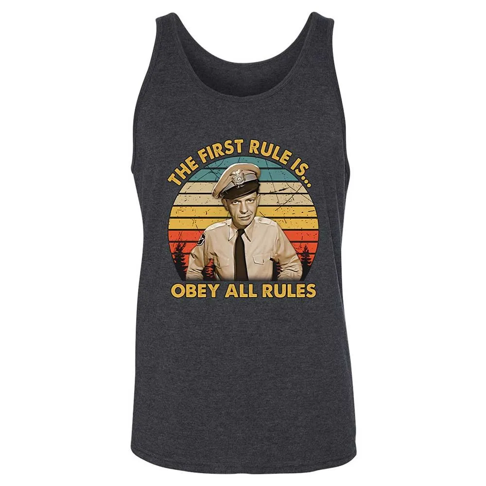 Unisex Jersey Tank - 4QW4B5AY - Dark Grey Heather - 5
