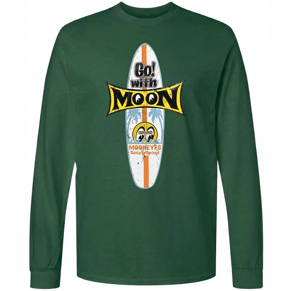 Long Sleeve T-Shirt - VTE6BCCQ - Forest Green - 4