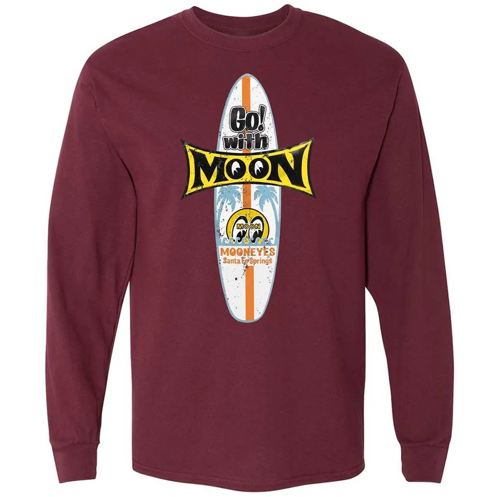 Long Sleeve T-Shirt - VTE6BCCQ - Maroon - 6
