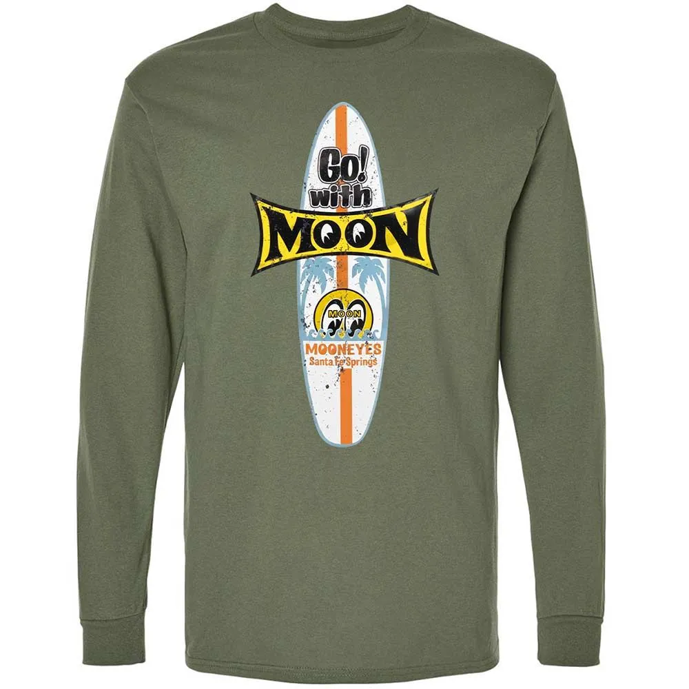 Long Sleeve T-Shirt - VTE6BCCQ - Military Green - 9