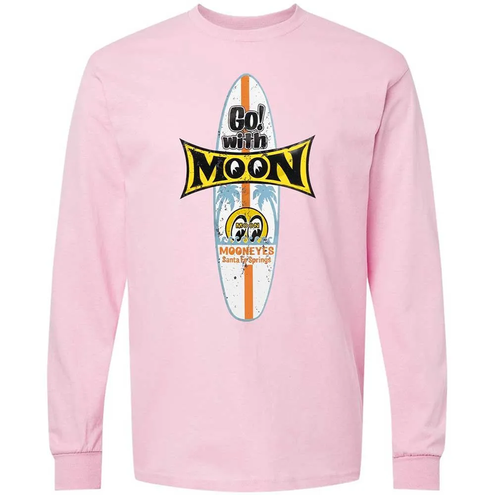 Long Sleeve T-Shirt - VTE6BCCQ - Light Pink - 16
