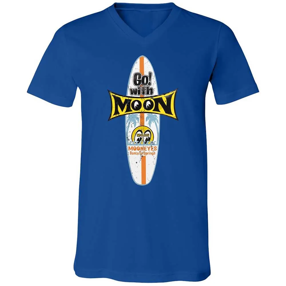 Unisex V-Neck T-Shirt - KY7N5KS7 - True Royal - 4
