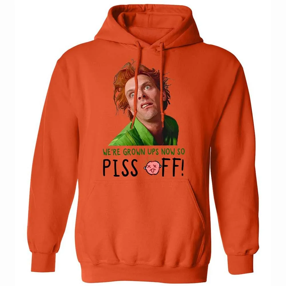 We're Grown Ups Now So Piss Off - Orange - 12