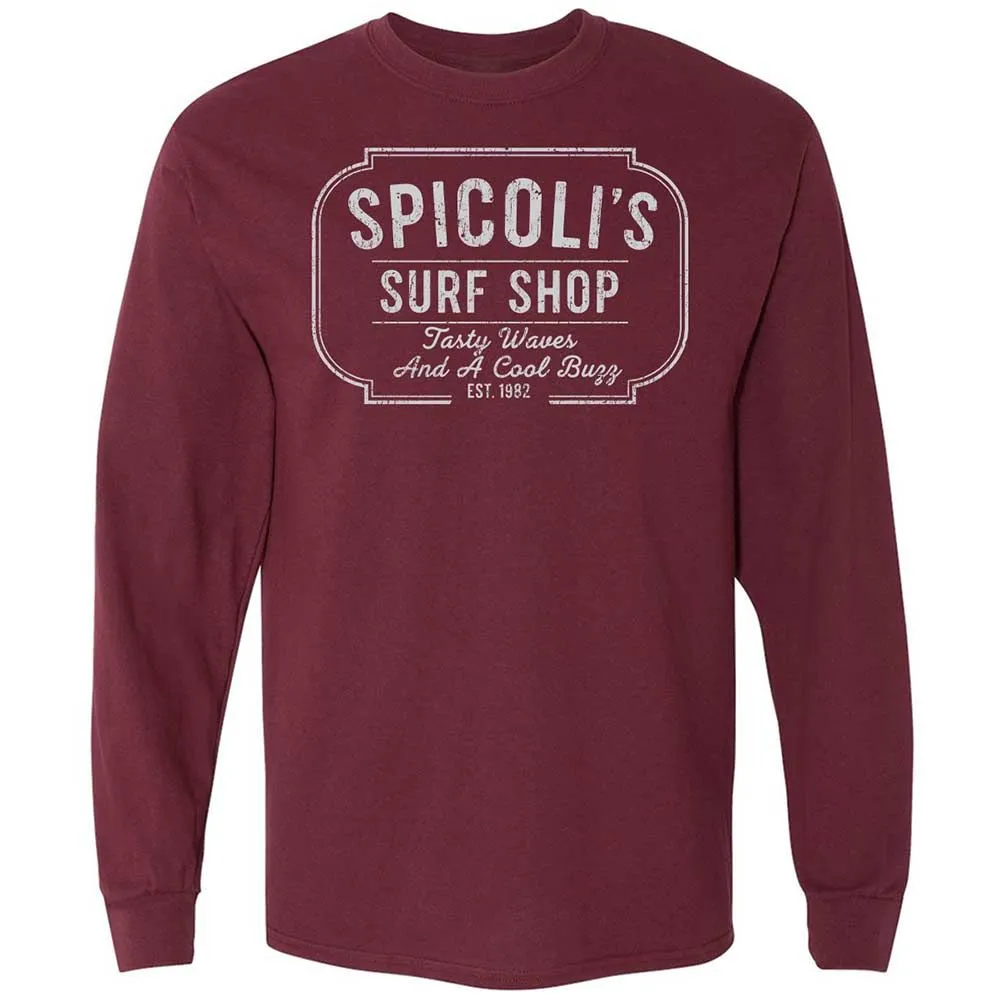 Long Sleeve T-Shirt - WRKZB5J9 - Maroon - 6