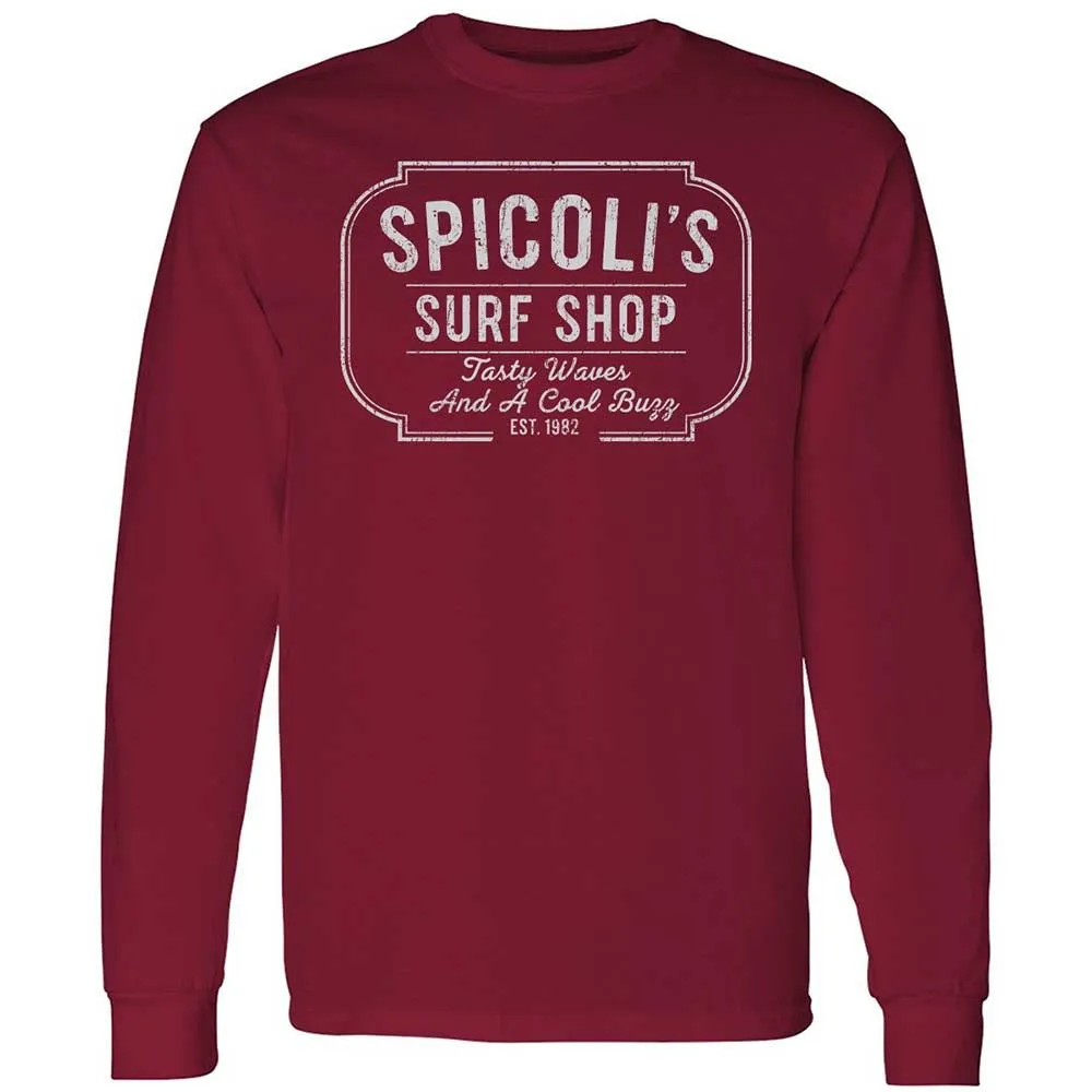Long Sleeve T-Shirt - WRKZB5J9 - Cardinal Red - 7