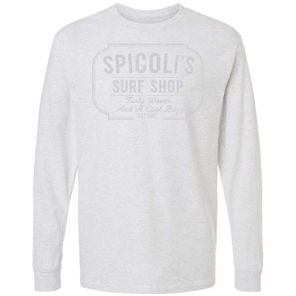 Long Sleeve T-Shirt - WRKZB5J9 - Ash - 14