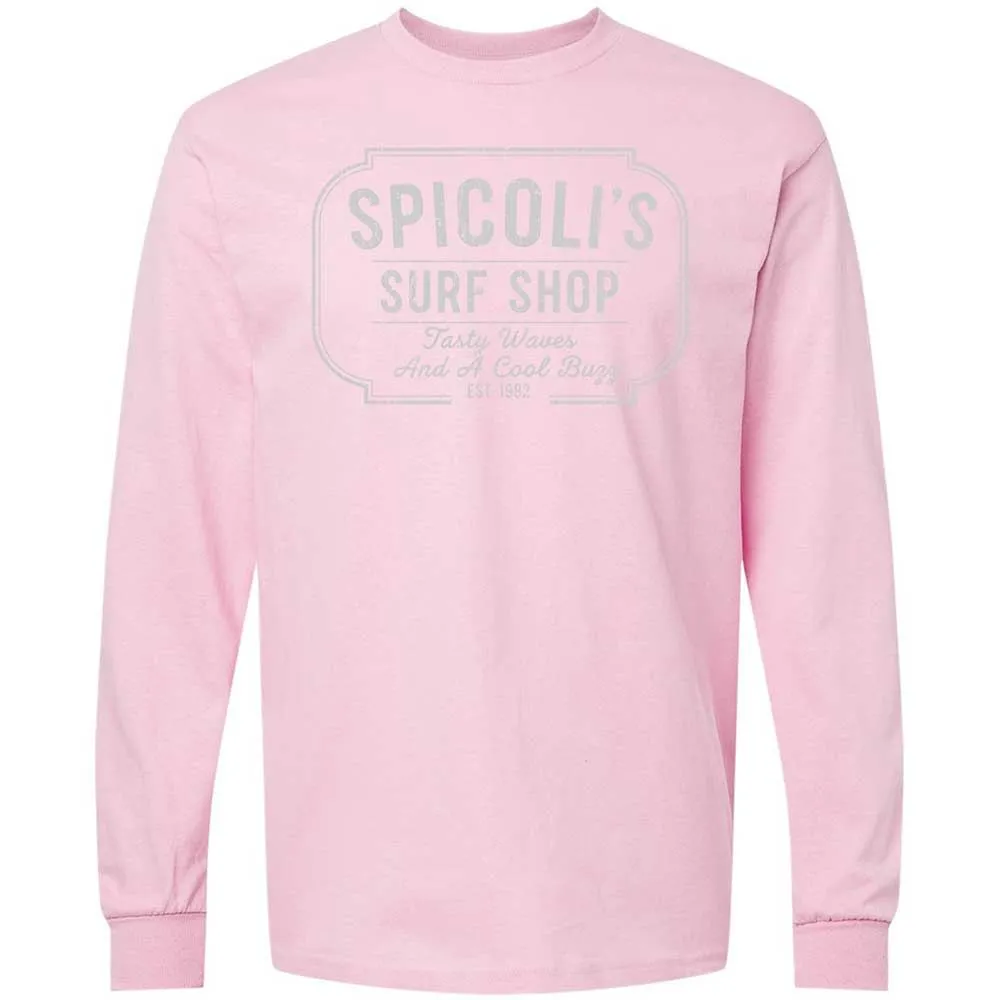 Long Sleeve T-Shirt - WRKZB5J9 - Light Pink - 16