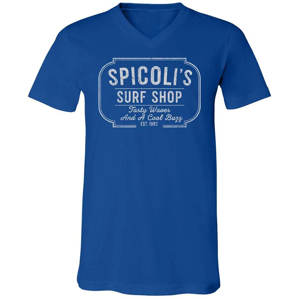 Unisex V-Neck T-Shirt - MDQA8RS1 - True Royal - 4