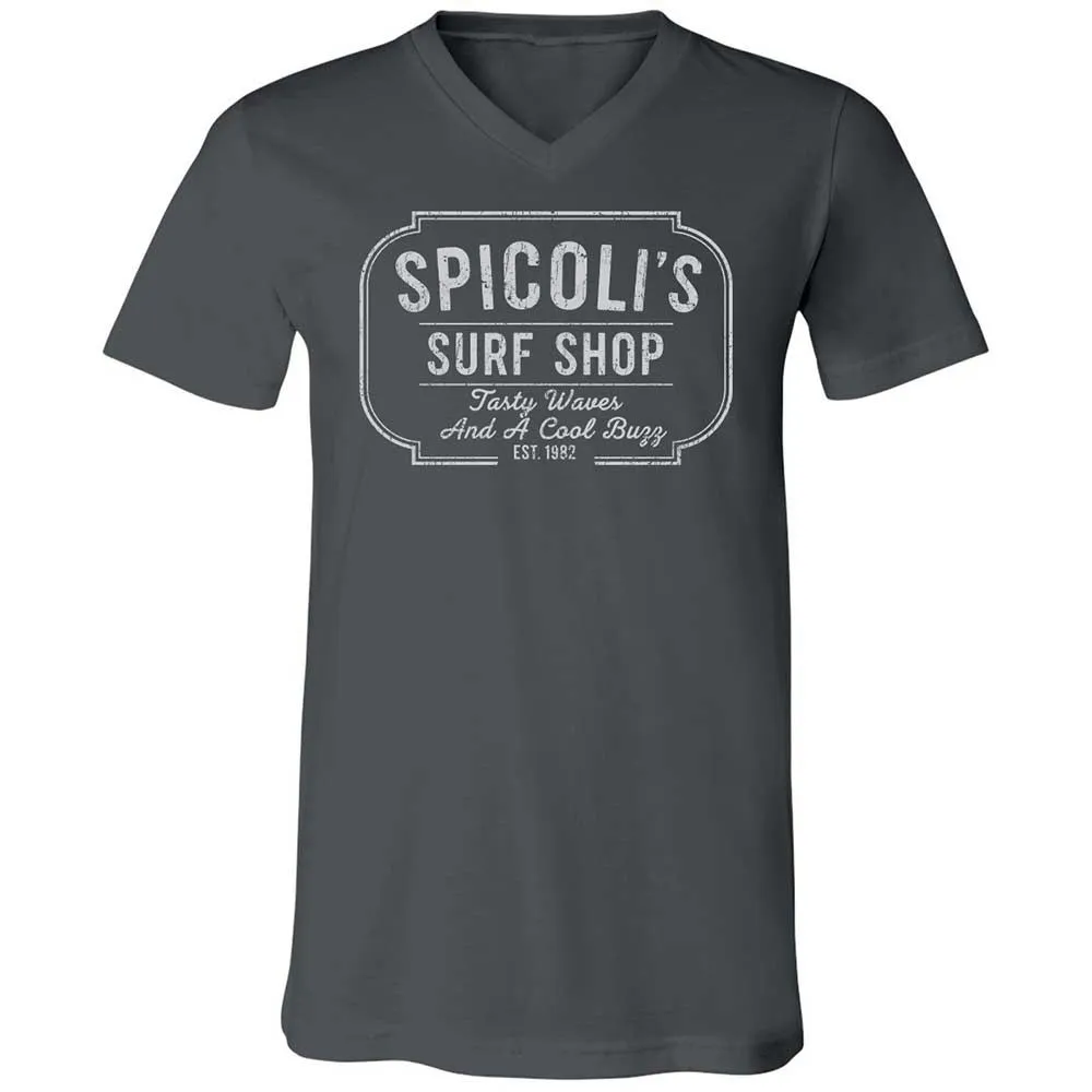Unisex V-Neck T-Shirt - MDQA8RS1 - Asphalt - 13
