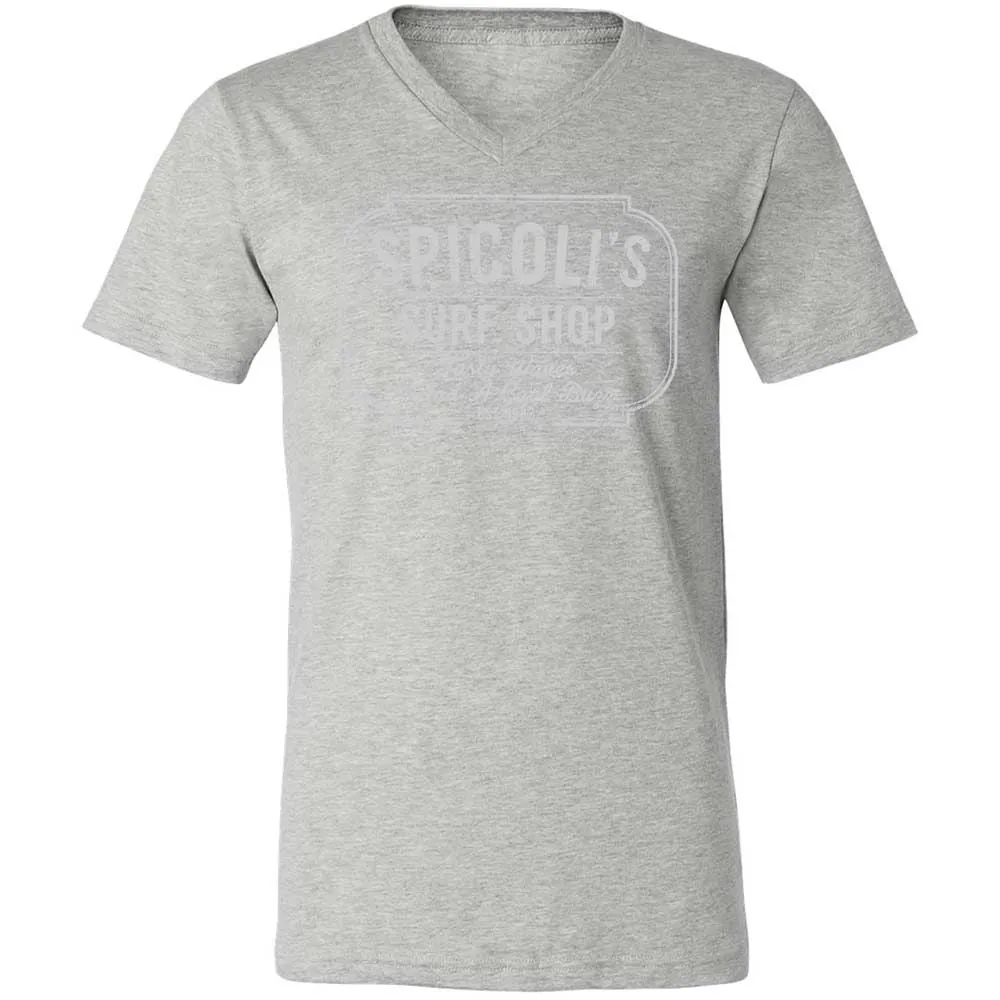 Unisex V-Neck T-Shirt - MDQA8RS1 - Athletic Heather - 15