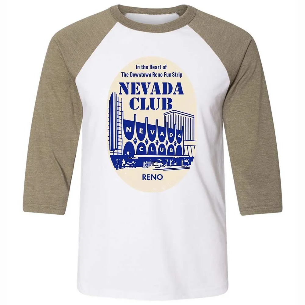 Unisex 3/4 Baseball Tee - KHRFMWW7 - White/Heather Olive - 4
