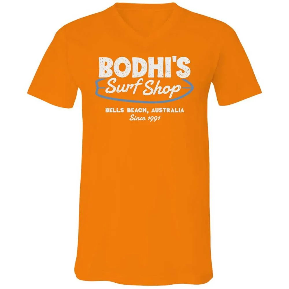 Unisex V-Neck T-Shirt - 3DWCAH4P - Orange - 12