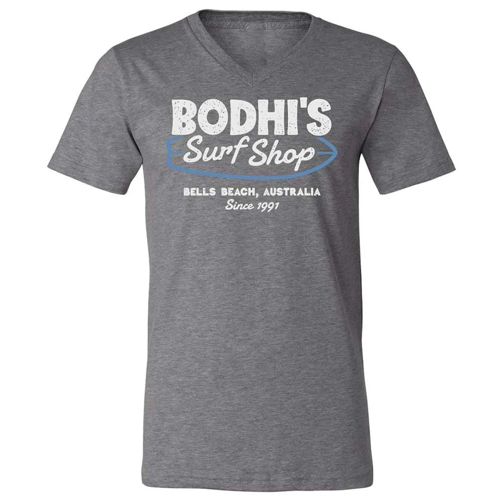Unisex V-Neck T-Shirt - 3DWCAH4P - Deep Heather - 14