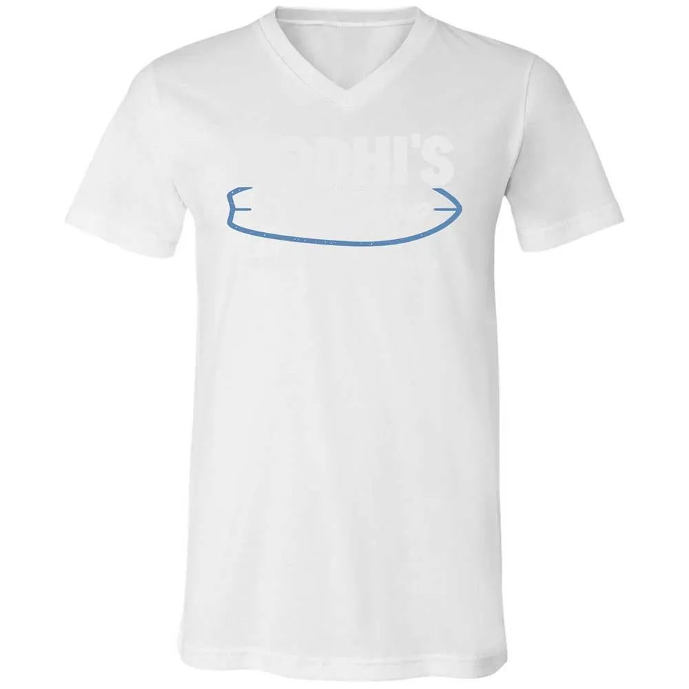 Unisex V-Neck T-Shirt - 3DWCAH4P - White - 16