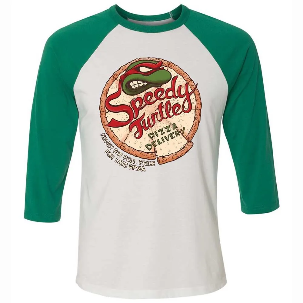 Unisex 3/4 Baseball Tee - JVMRQLHP - White/Kelly - 6
