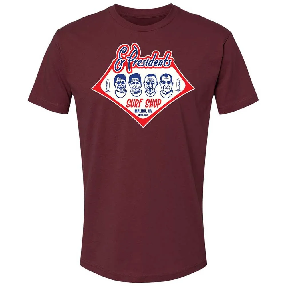 Ex-Presidents Surf Shop - Maroon - 10