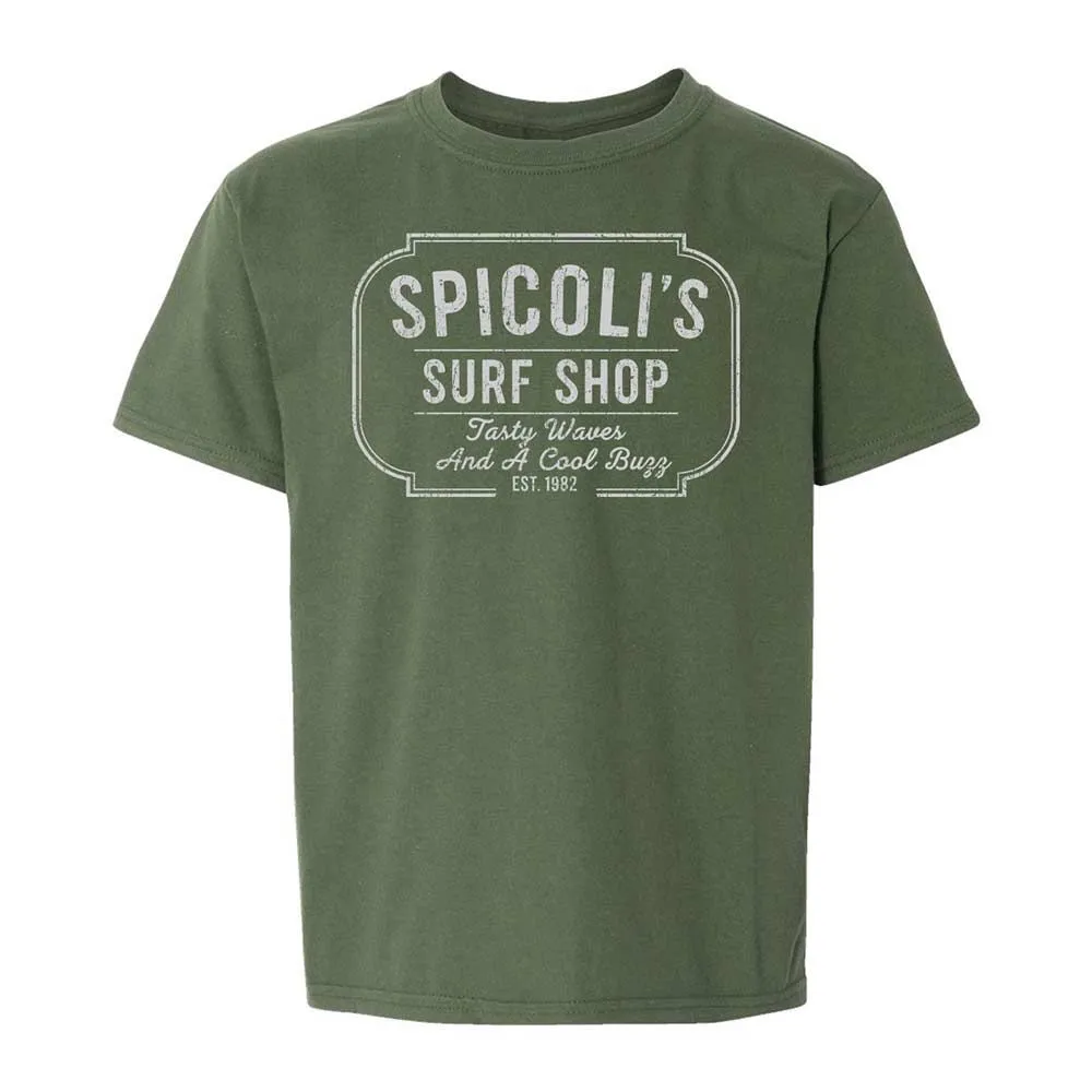 Kids T-Shirt - KB14C6FZ - Military Green - 19