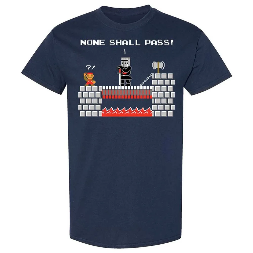 No Plumbers Shall Pass - Navy - 2