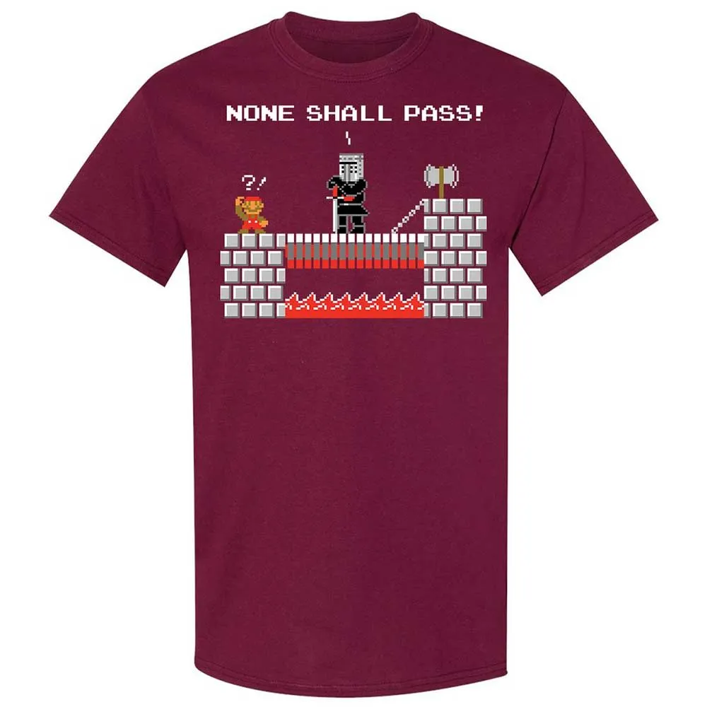 No Plumbers Shall Pass - Maroon - 8