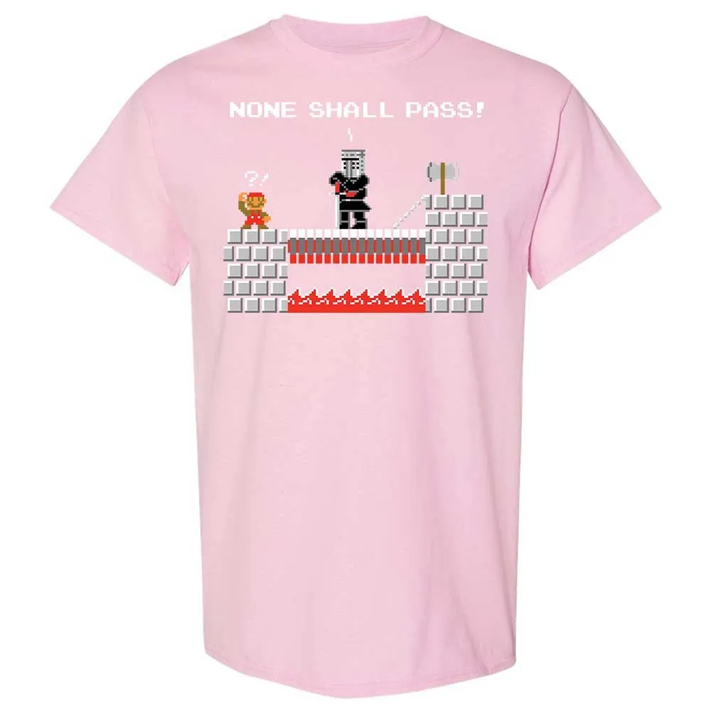 No Plumbers Shall Pass - Light Pink - 14