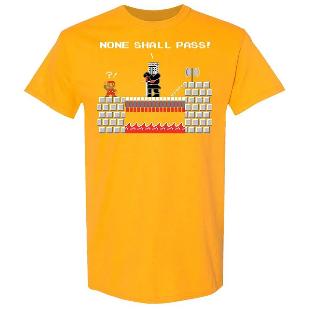 No Plumbers Shall Pass - Gold - 18