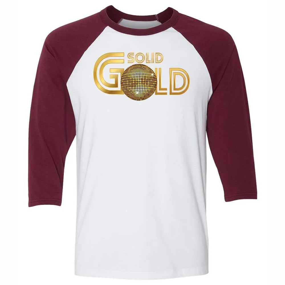 Solid Gold - White/Maroon - 7