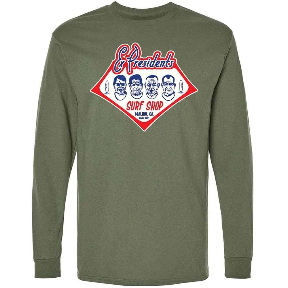 Ex-Presidents Surf Shop - Military Green - 9