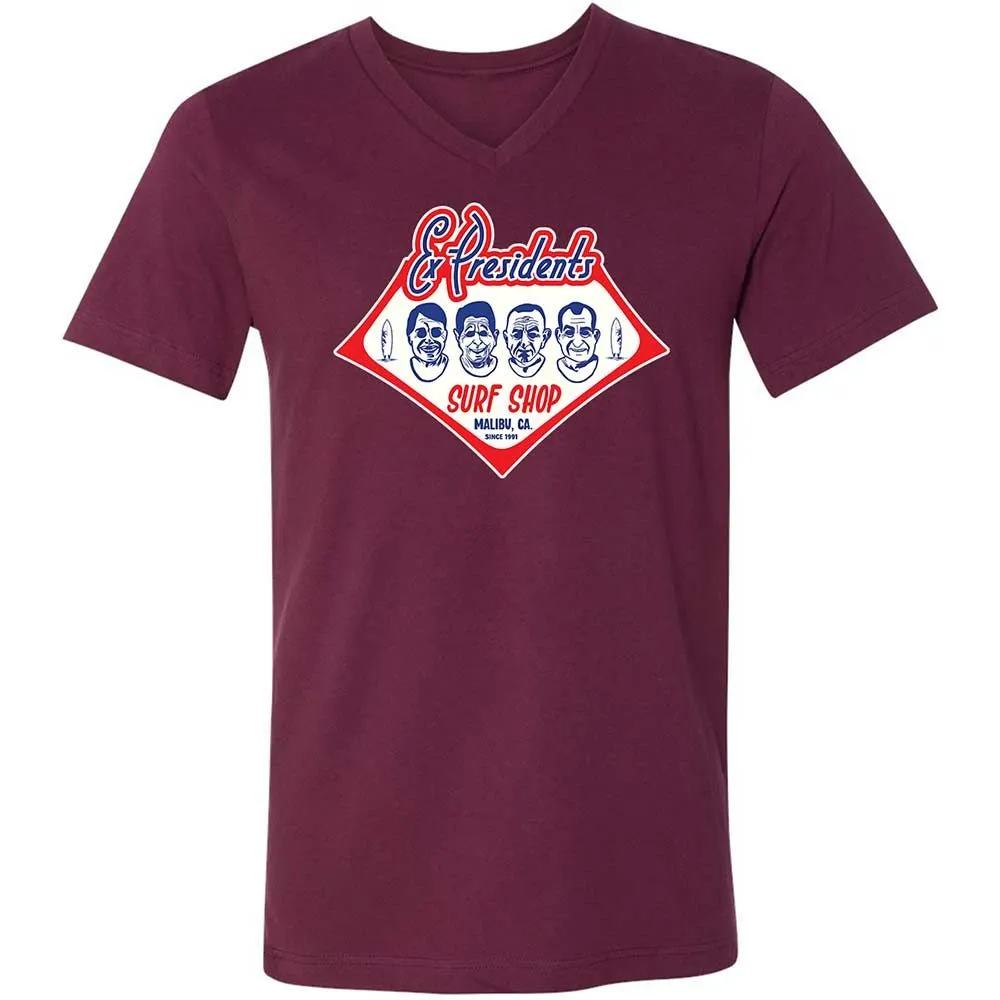 Ex-Presidents Surf Shop - Maroon - 8