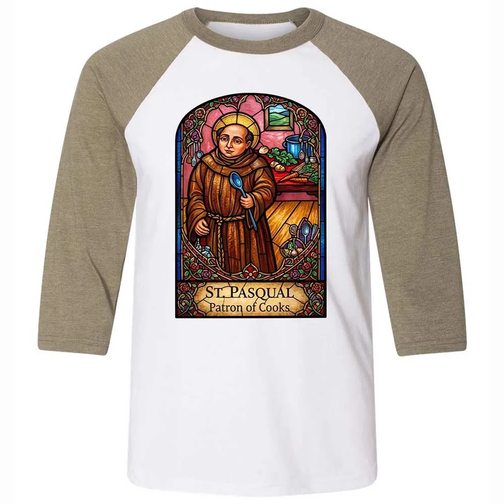 Patron of Cooks - White/Heather Olive - 4