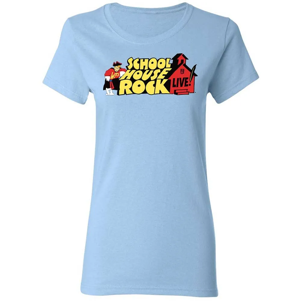Women's T-Shirt - TGE3XD7N - Light Blue - 6