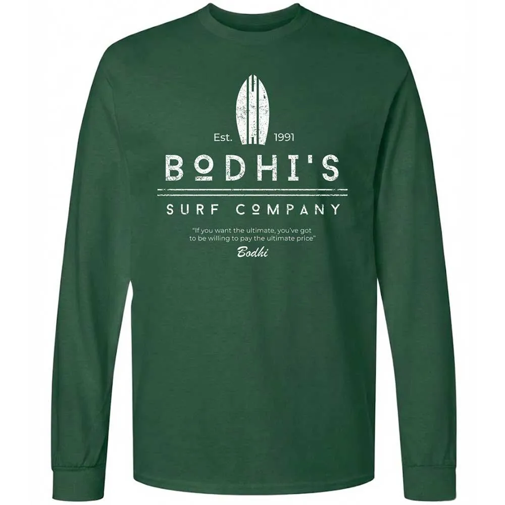 Long Sleeve T-Shirt - MX7KDQXD - Forest Green - 4