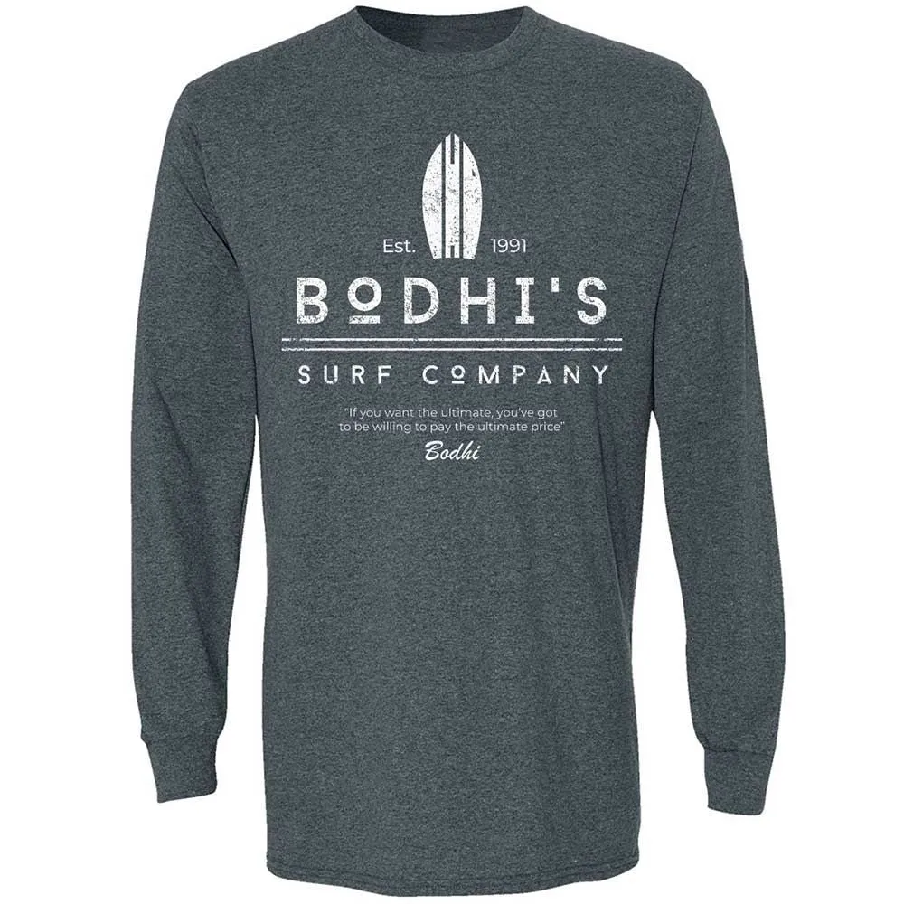 Long Sleeve T-Shirt - MX7KDQXD - Dark Heather - 5