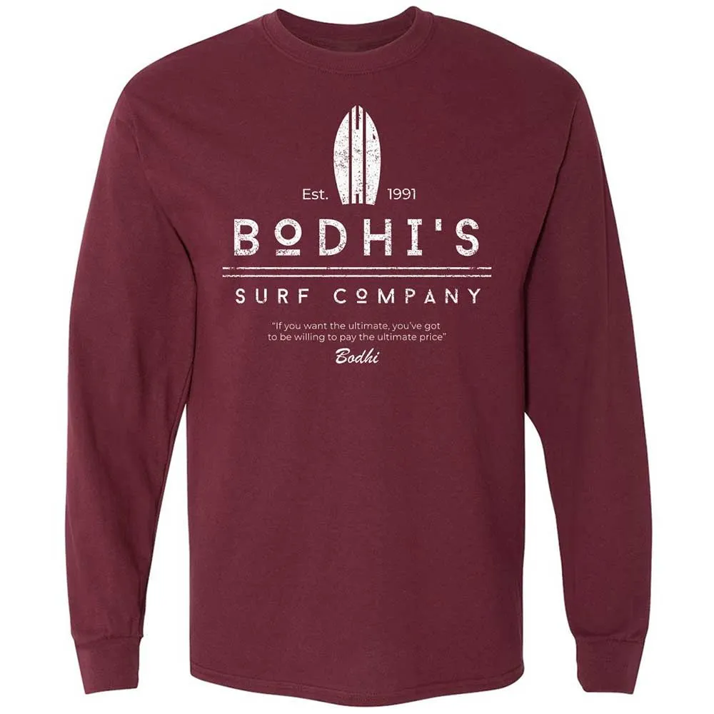 Long Sleeve T-Shirt - MX7KDQXD - Maroon - 6