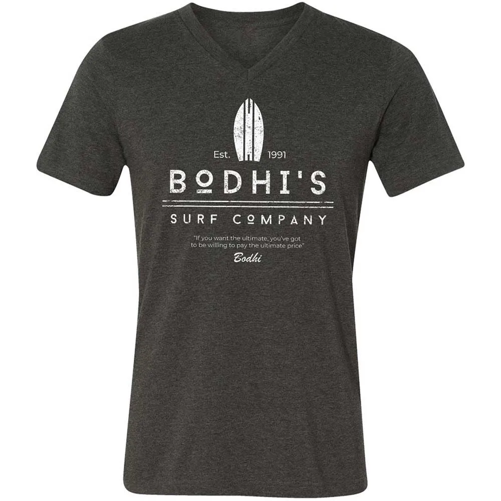 Unisex V-Neck T-Shirt - WQGQXWLG - Dark Grey Heather - 9