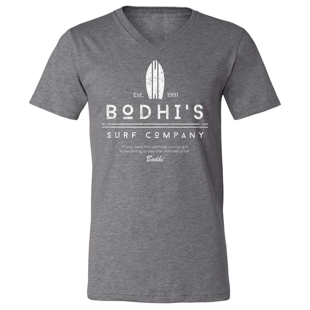 Unisex V-Neck T-Shirt - WQGQXWLG - Deep Heather - 14