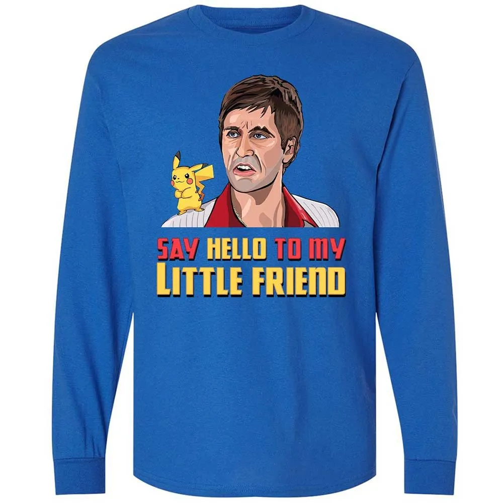Long Sleeve T-Shirt - PVJX6CV3 - Royal - 3