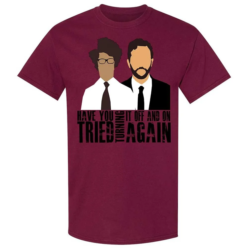 Classic Unisex T-Shirt - 9TAPYLNM - Maroon - 21