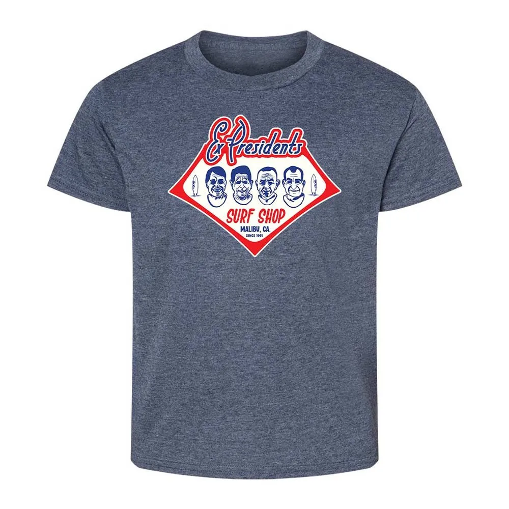 Ex-Presidents Surf Shop - Heather Navy - 9