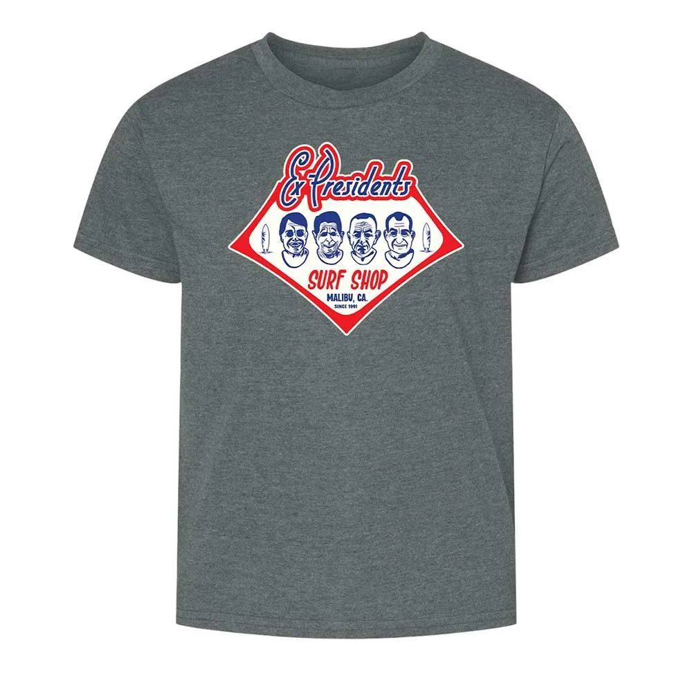 Ex-Presidents Surf Shop - Dark Heather - 10