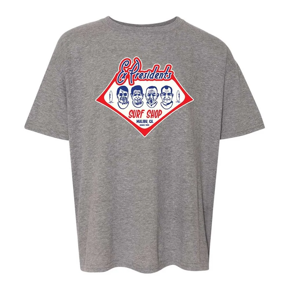 Ex-Presidents Surf Shop - Graphite Heather - 12