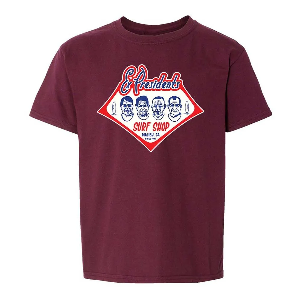 Ex-Presidents Surf Shop - Maroon - 14
