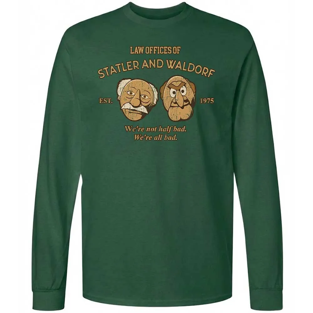 Long Sleeve T-Shirt - B1ZBFFE1 - Forest Green - 4