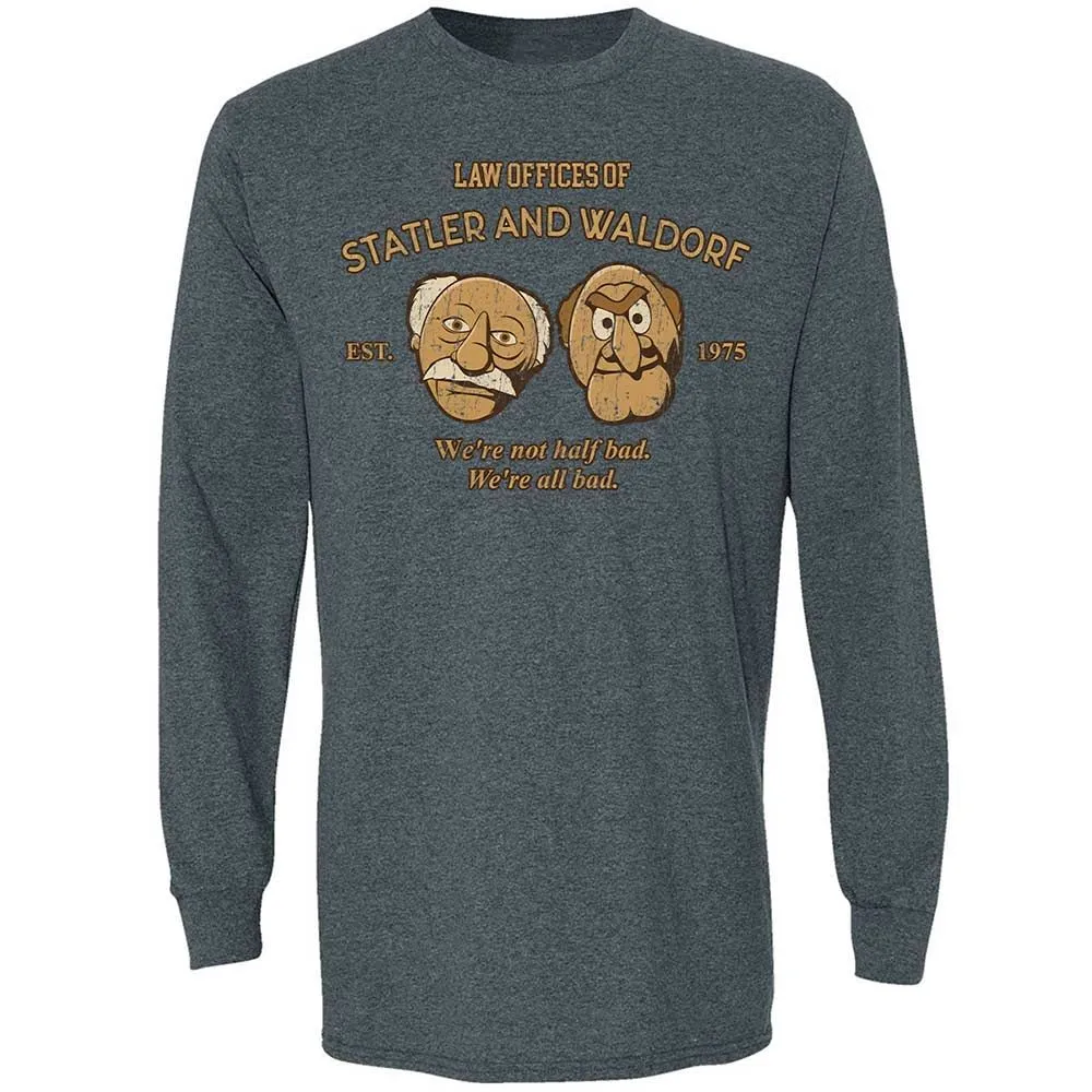 Long Sleeve T-Shirt - B1ZBFFE1 - Dark Heather - 5