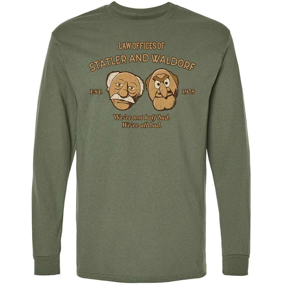 Long Sleeve T-Shirt - B1ZBFFE1 - Military Green - 9